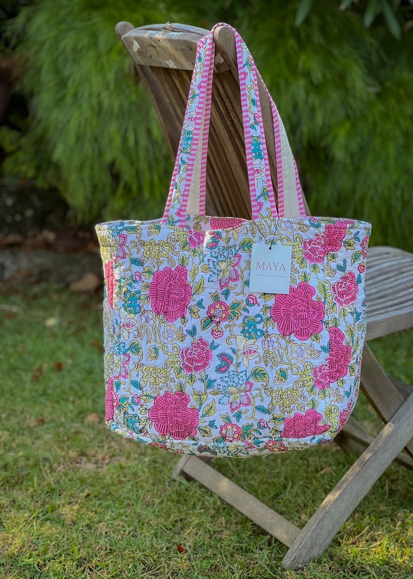 Blockprint Totes - 6 Patterns