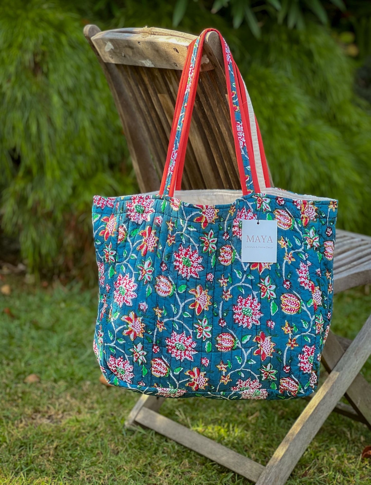 Blockprint Totes - 6 Patterns