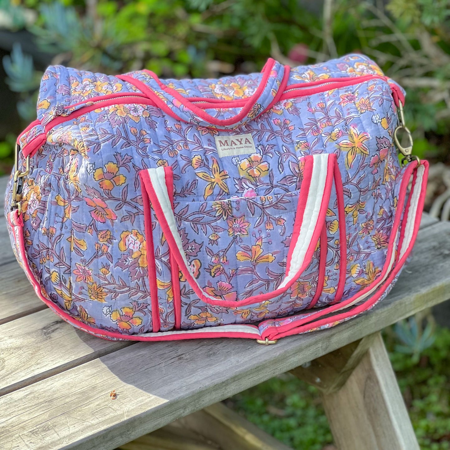 Weekender Bag - Lavendar Pink