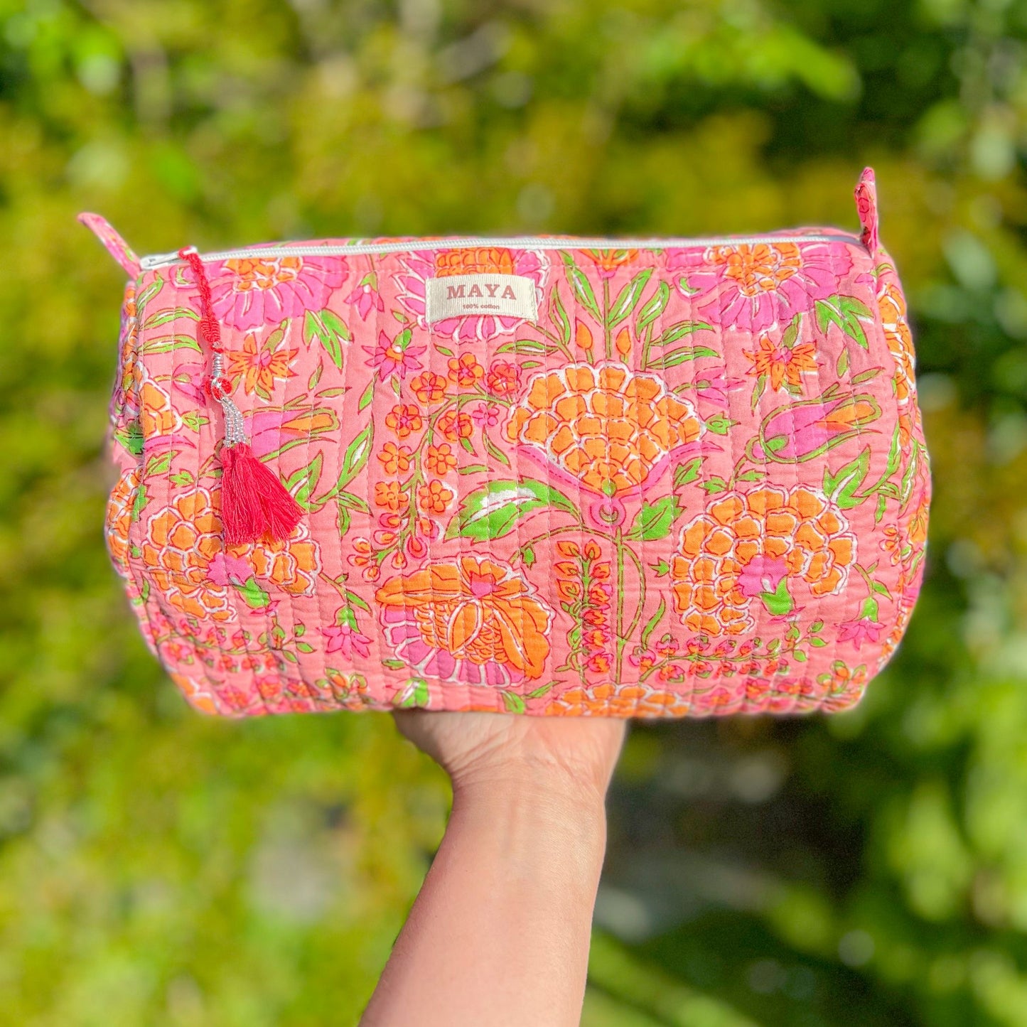 Toiletry Bags - Shades of Orange (4 Patterns)