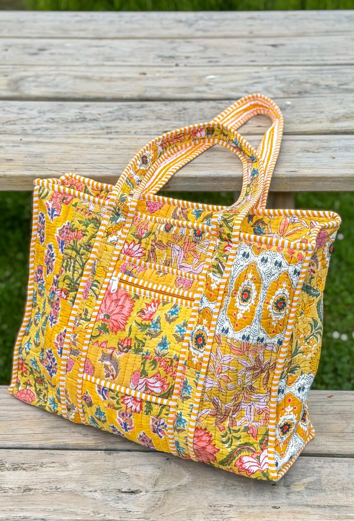 Zipper Tote Bags (5 Patterns)