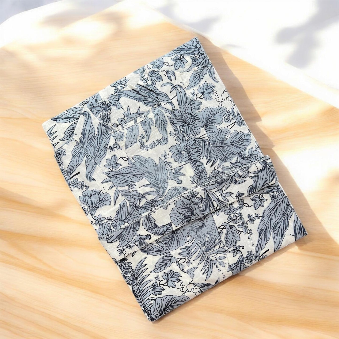 Cotton Kimono - Powder Grey