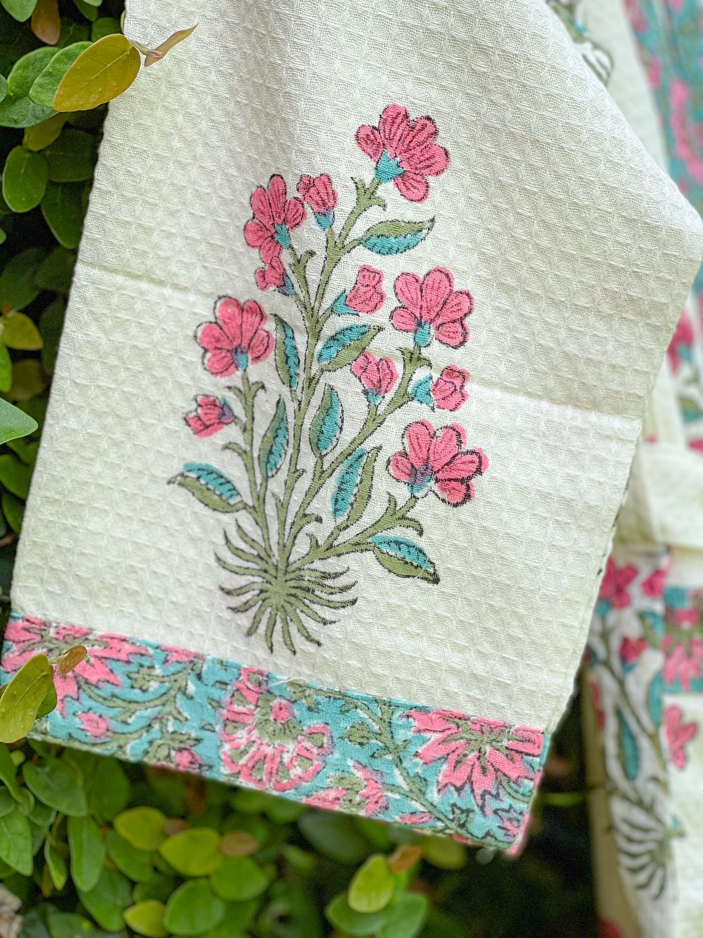 Dressing Gown -  Pink Flora