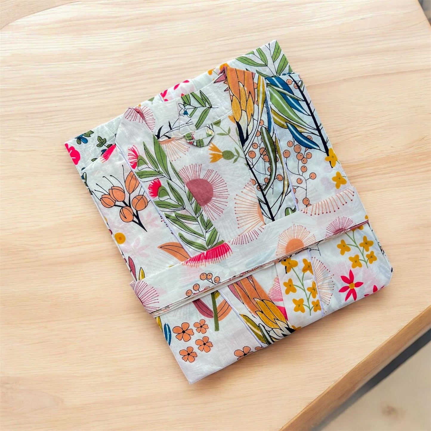 Cotton Kimono - Spring Bloom