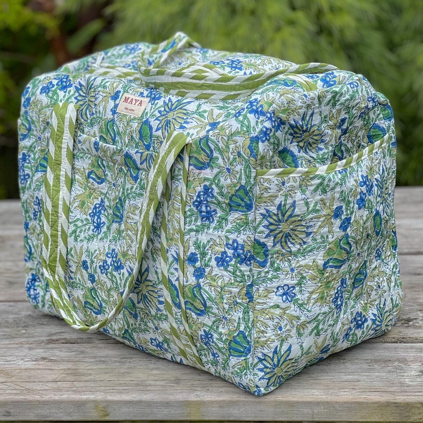 Duffle Bag - White Tropical