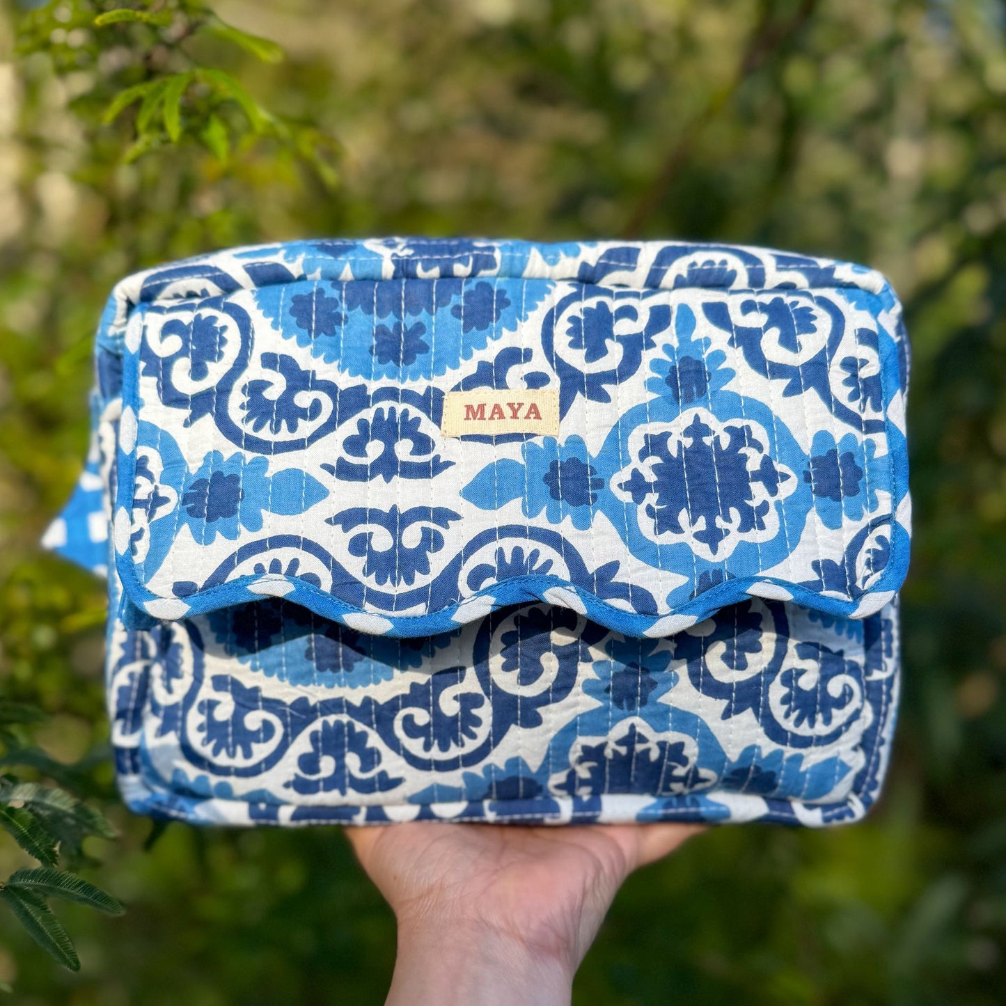 Washbags - Shades of Blue 1/2 (10 Patterns)