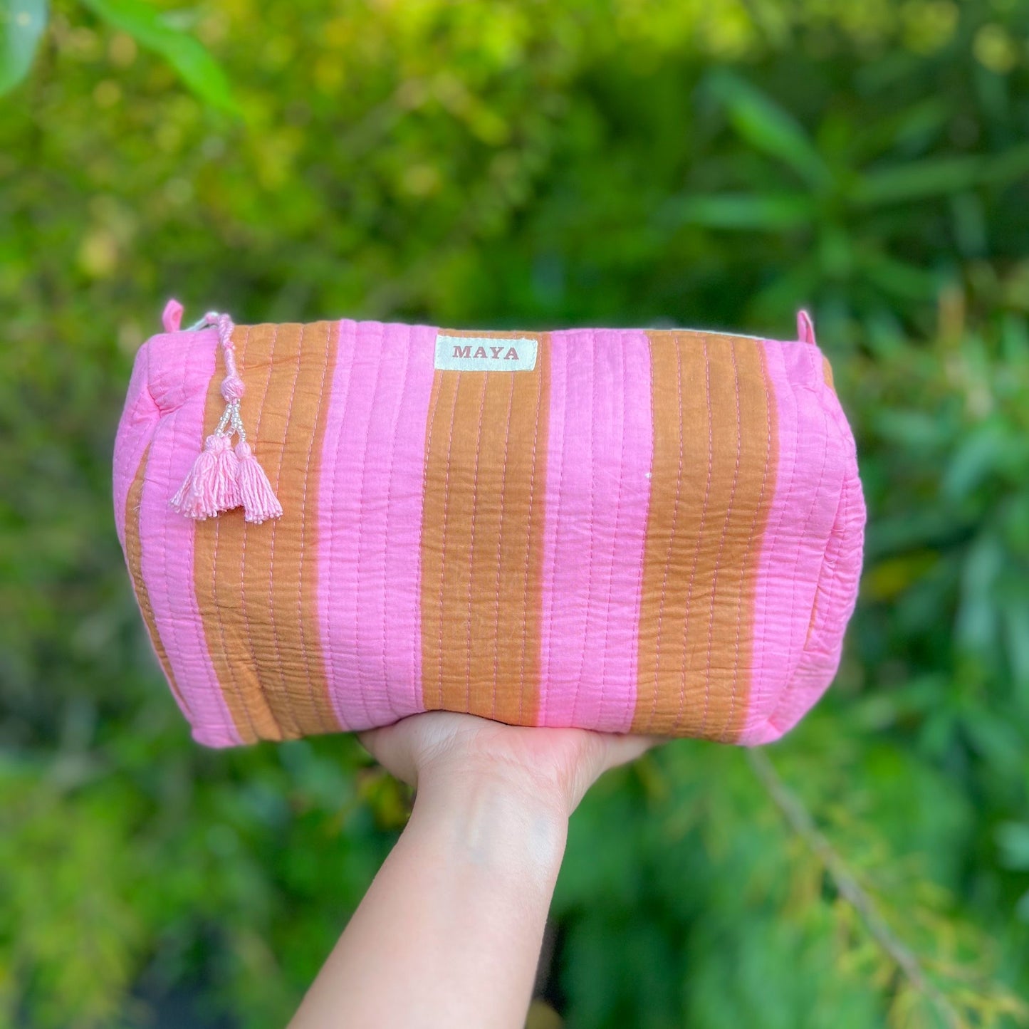 Toiletry Bags - Shades of Pink (8 Patterns) 2/2