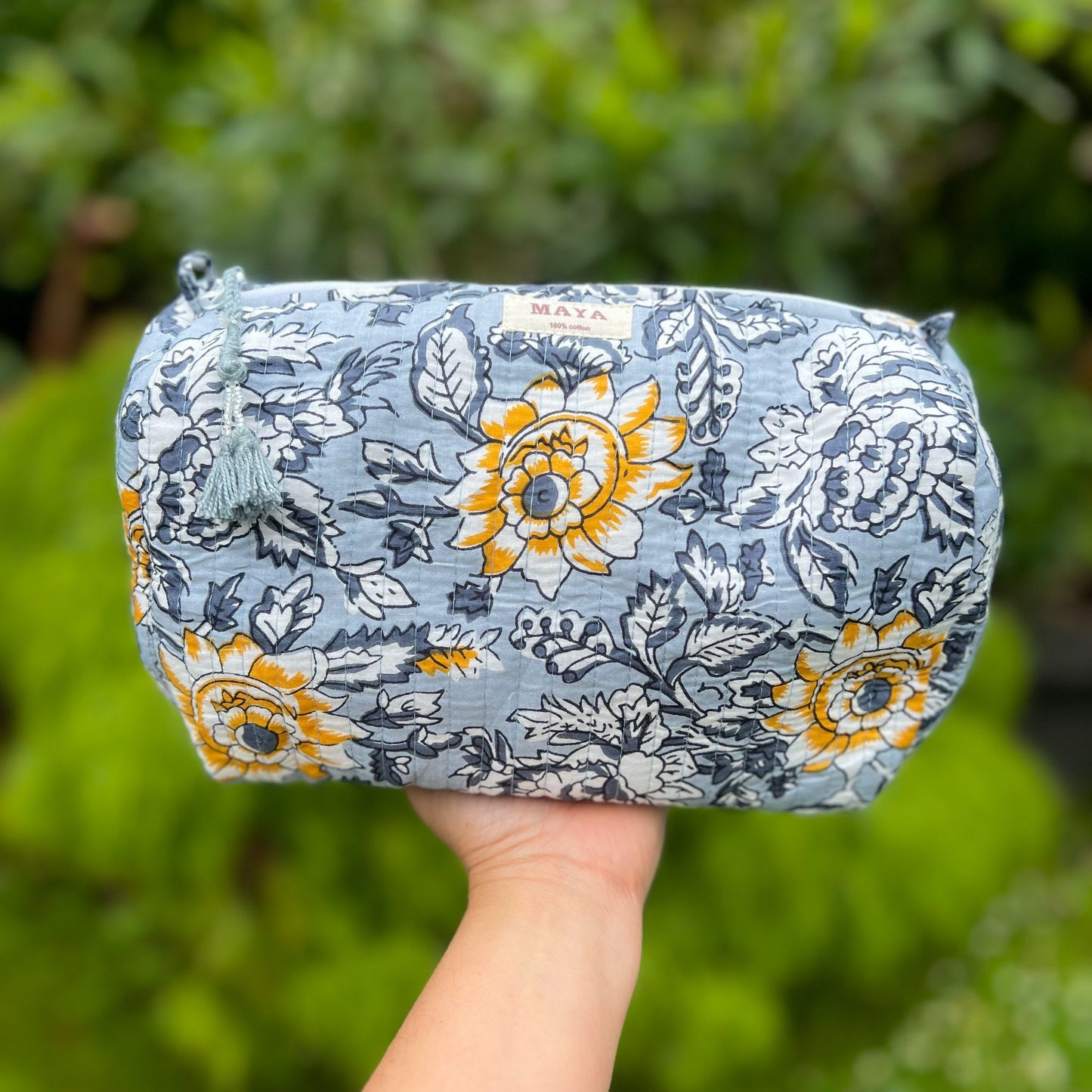 Toiletry Bags - Shades of Yellow (6 Patterns) 1/2