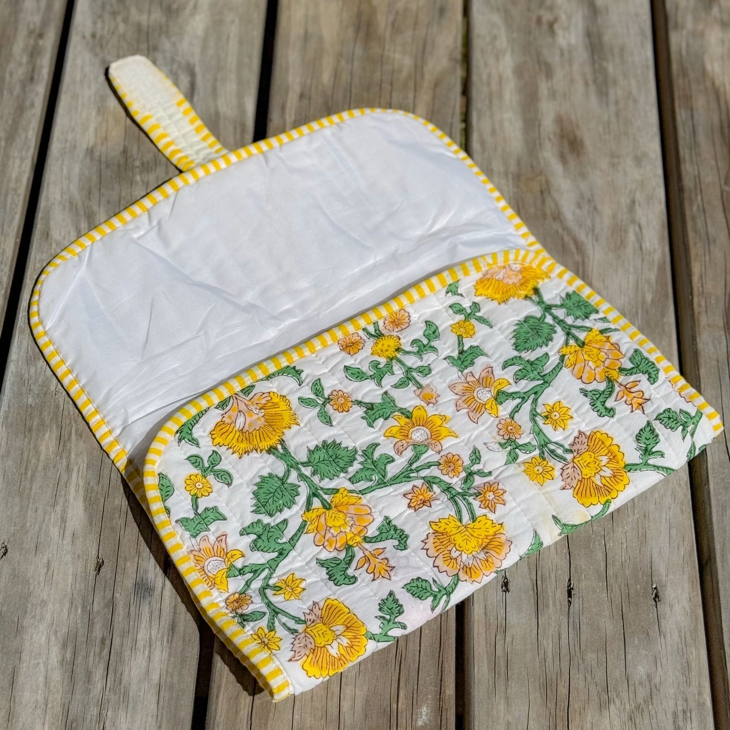 Changing Mat -  Bumblebee Yellow