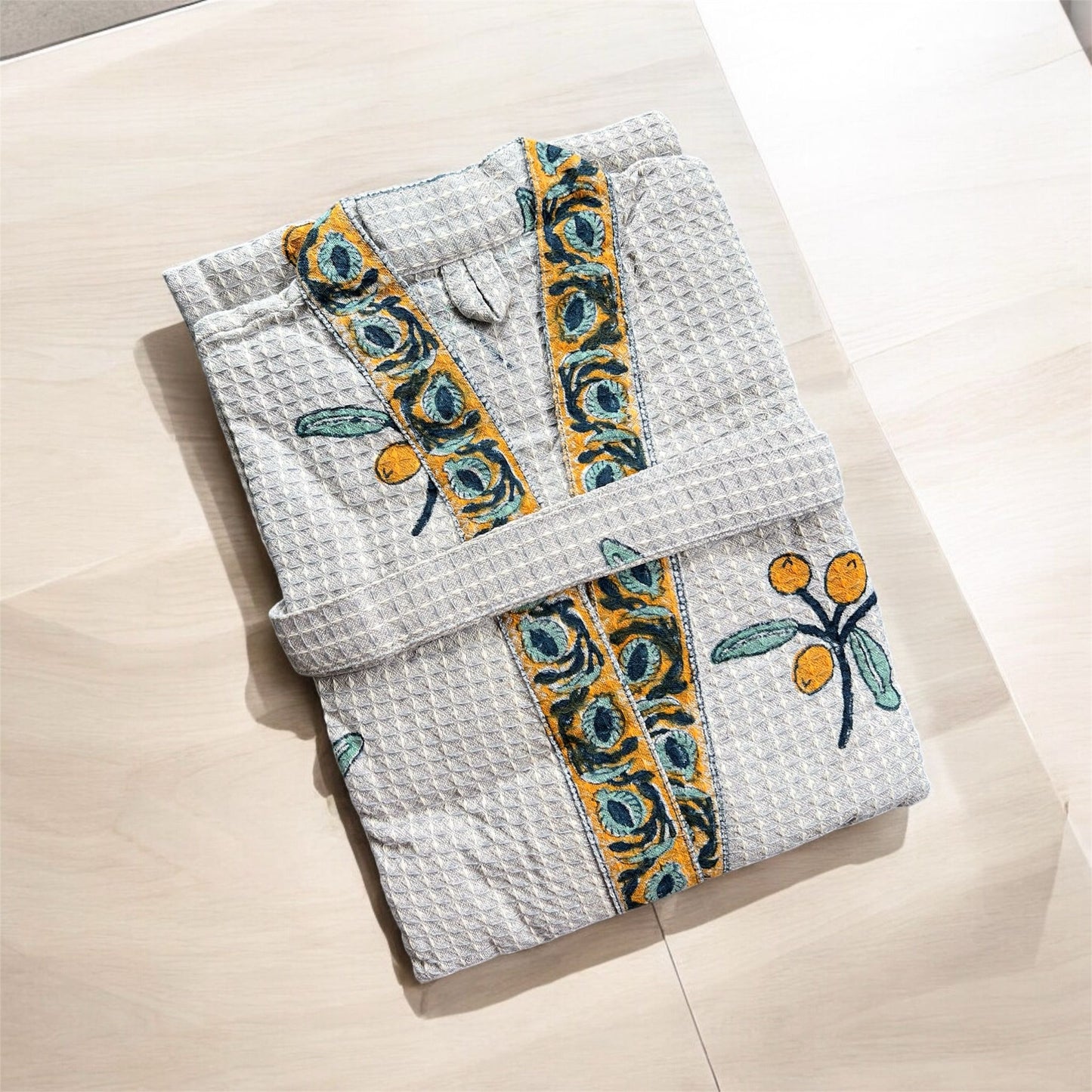 Dressing Gown - Lemon