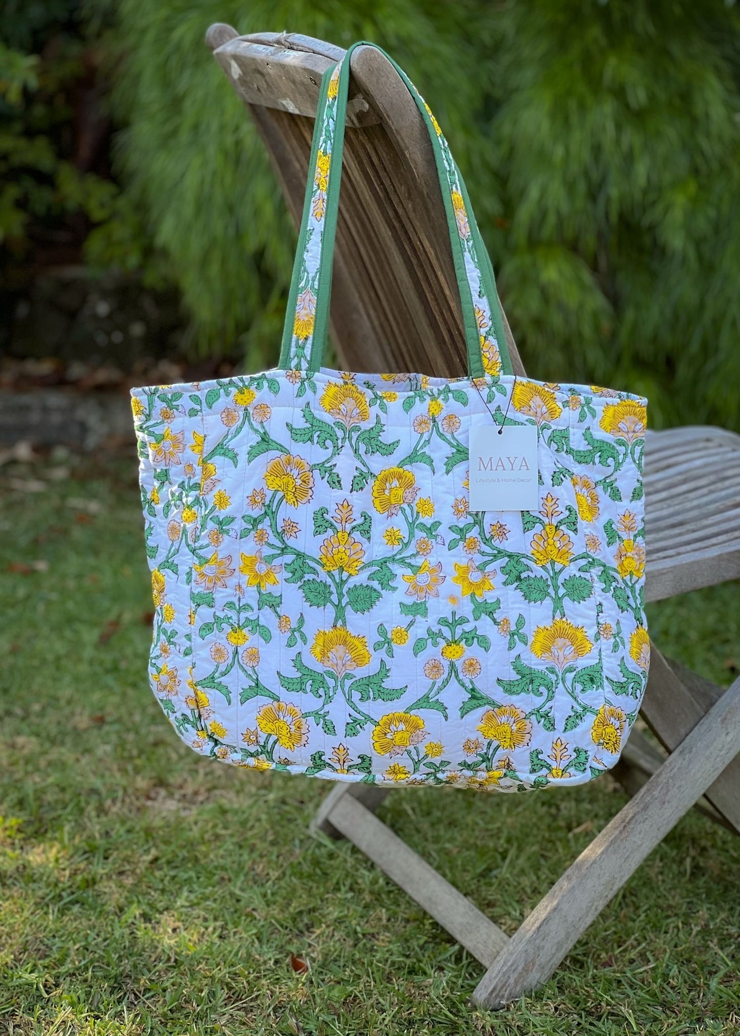 Blockprint Totes - 6 Patterns