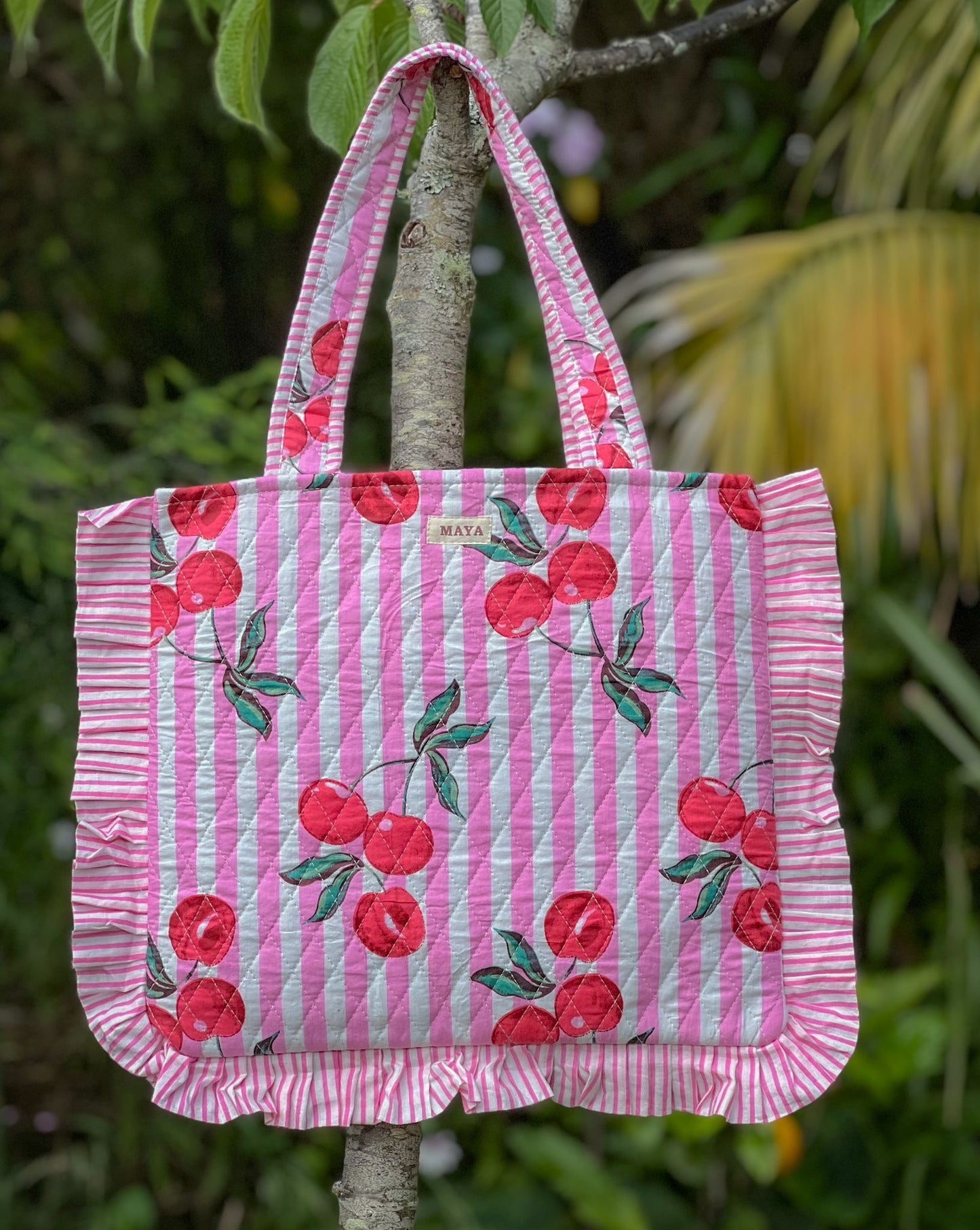 Quilted Frill Totes : 12 Patterns