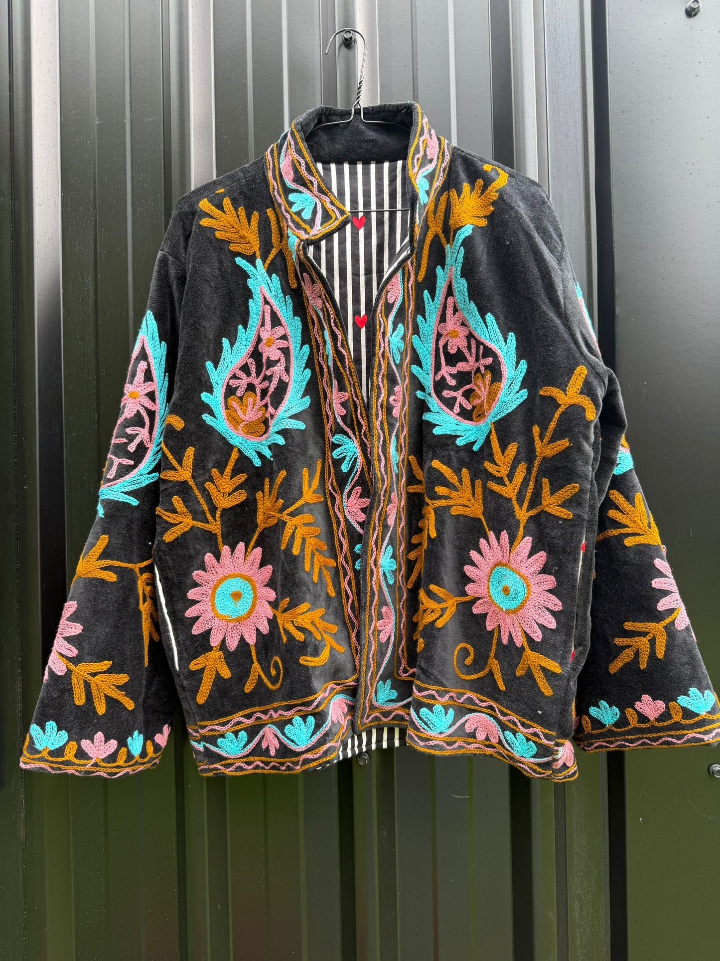 Suzzani Jacket - Midnight Beauty