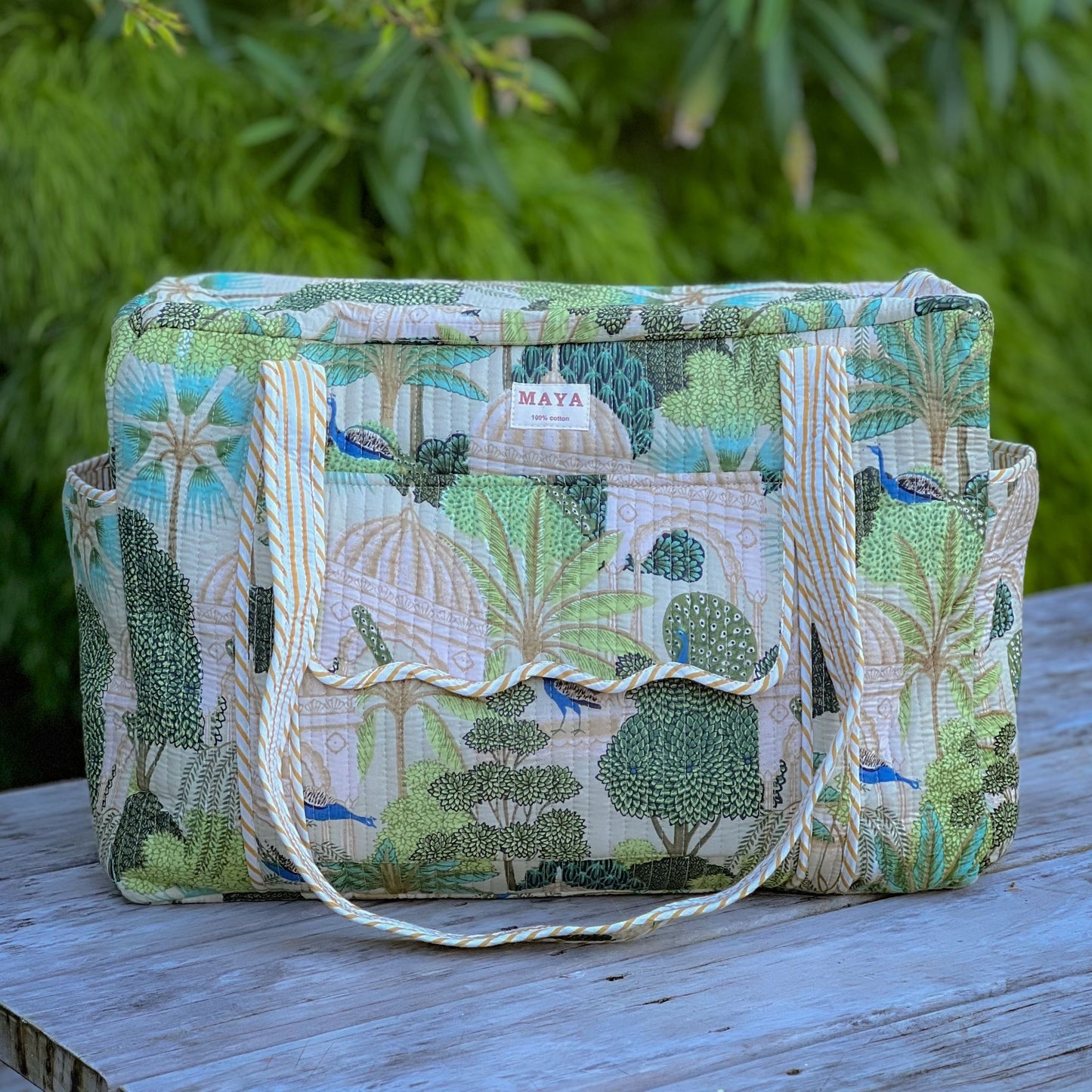 Weekender Bag - Wavy Pocket (7 patterns)