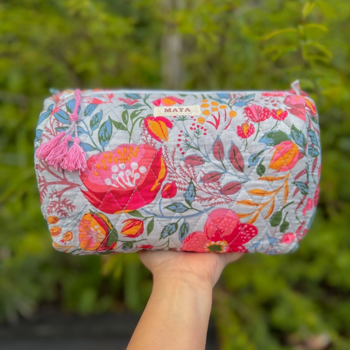 Toiletry Bags - Shades of Pink (5 Patterns) 2/2