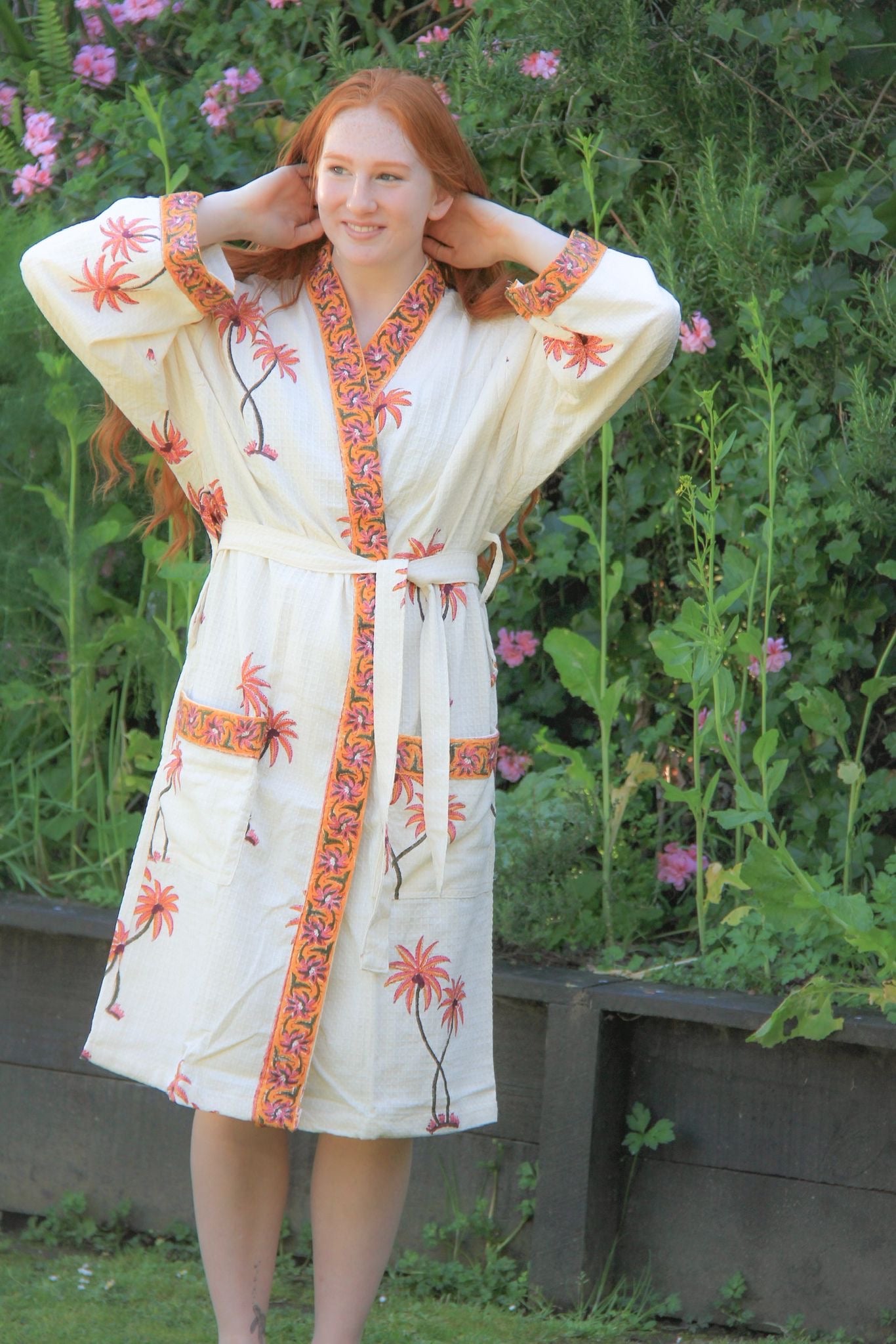 Dressing Gown - Palm Tree (2 colors)