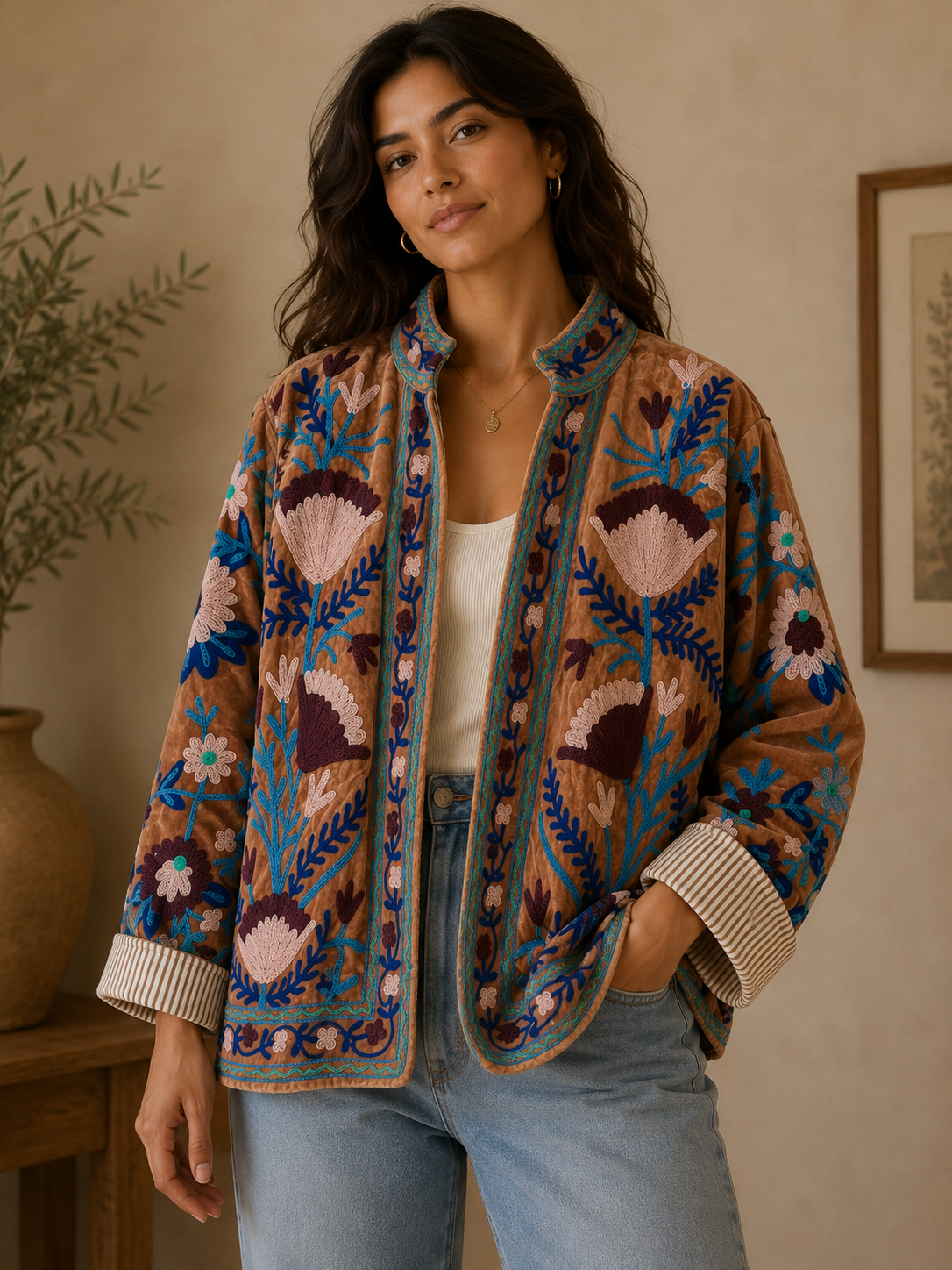 Suzzani Jacket - Rustic Beauty (4 Patterns)
