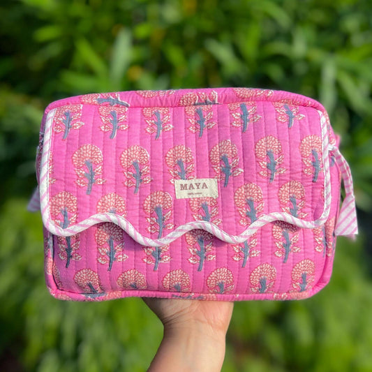 Washbags -  Shades of Pink (2 Patterns)