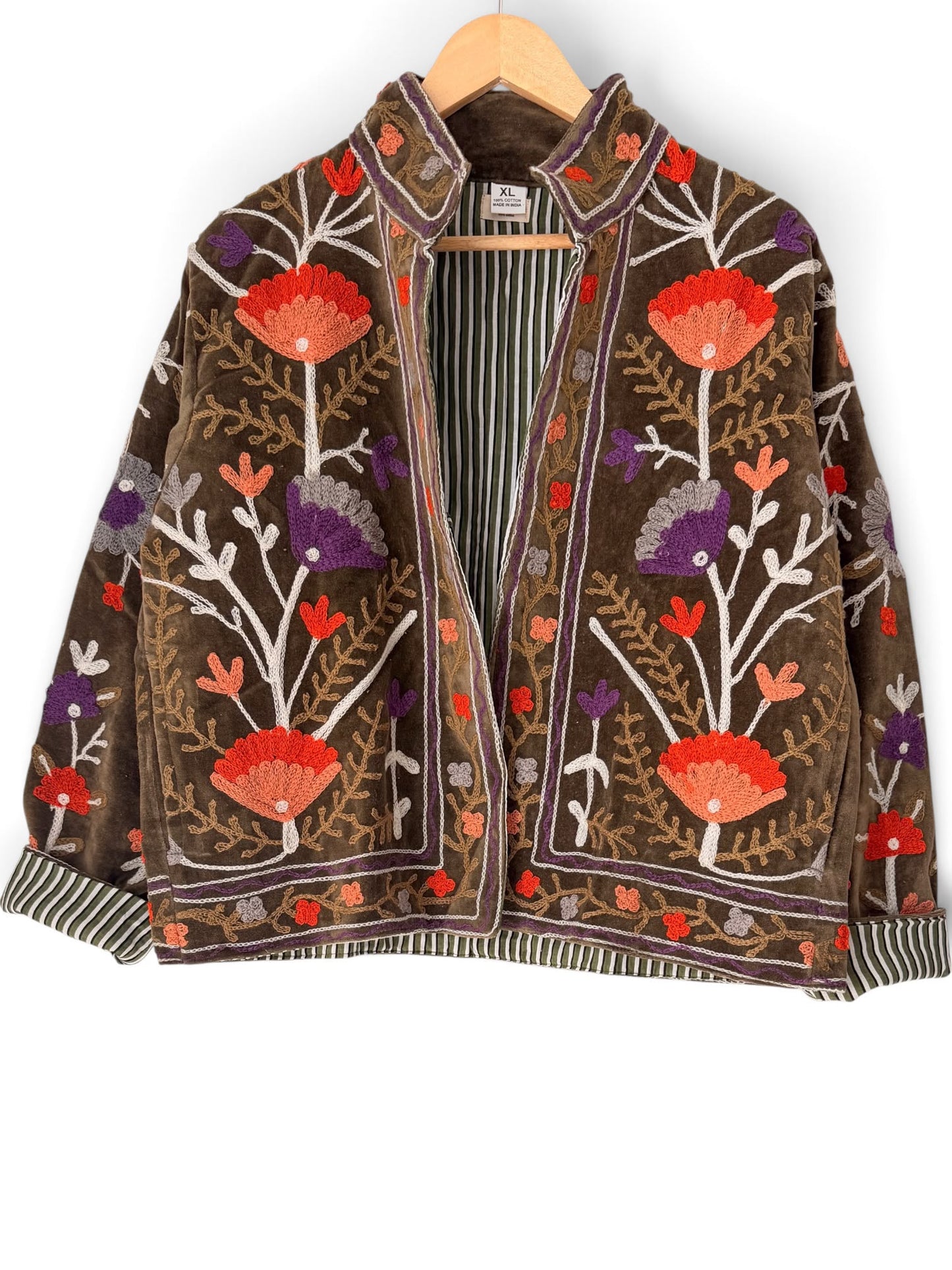 Suzzani Jacket - Henna Wildflower
