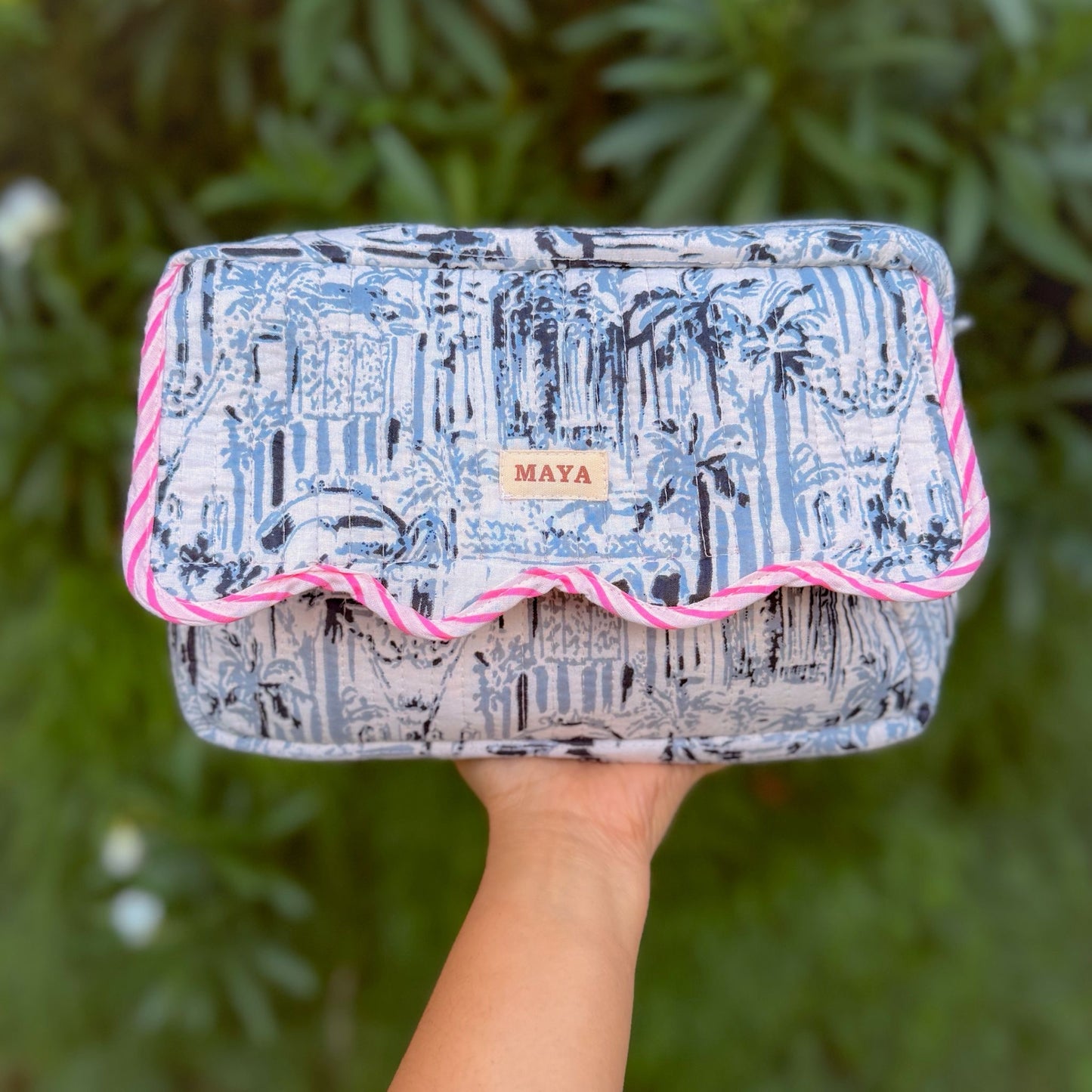Washbags - Shades of Blue (9 Patterns)