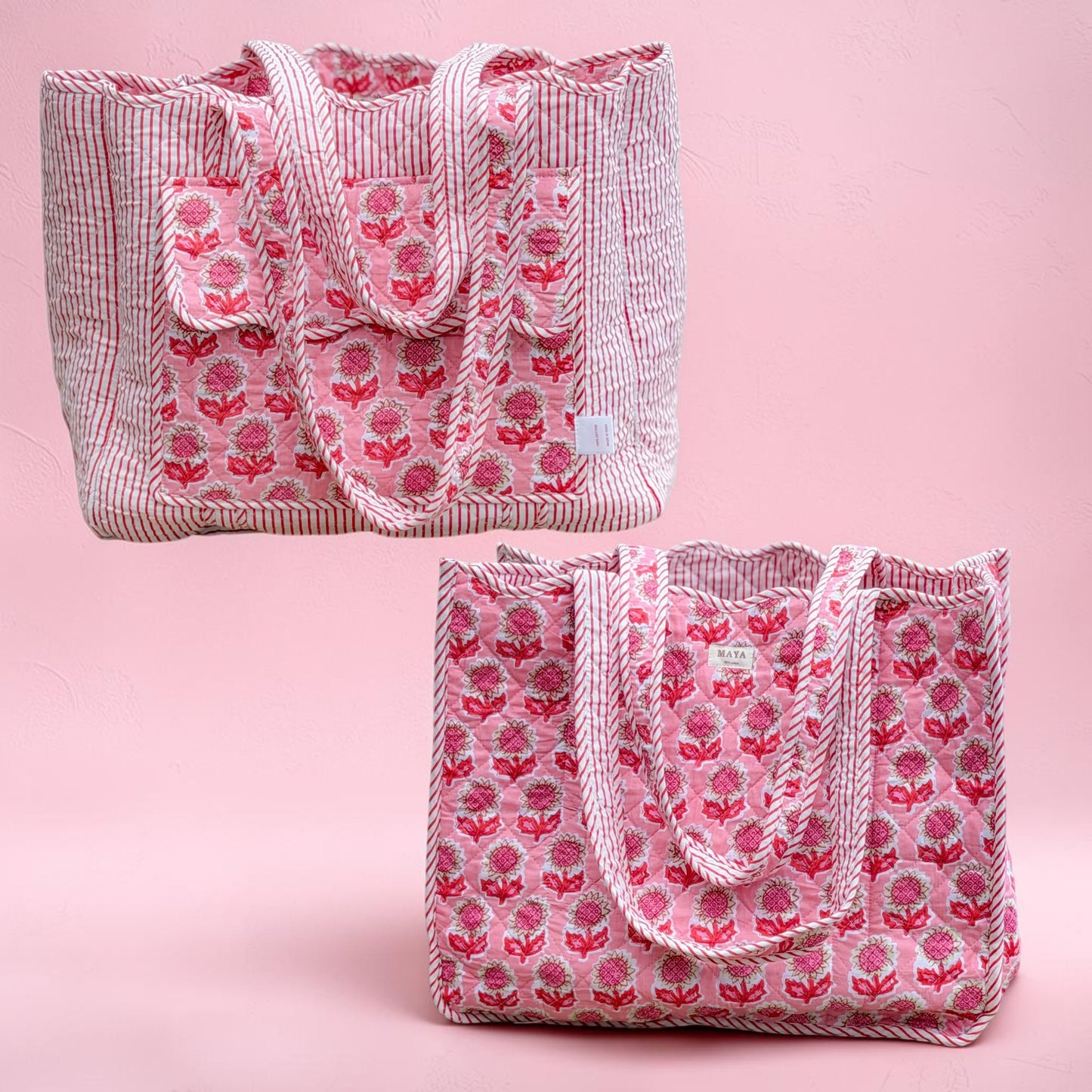 Reversible Scallop Totes - 6 Patterns