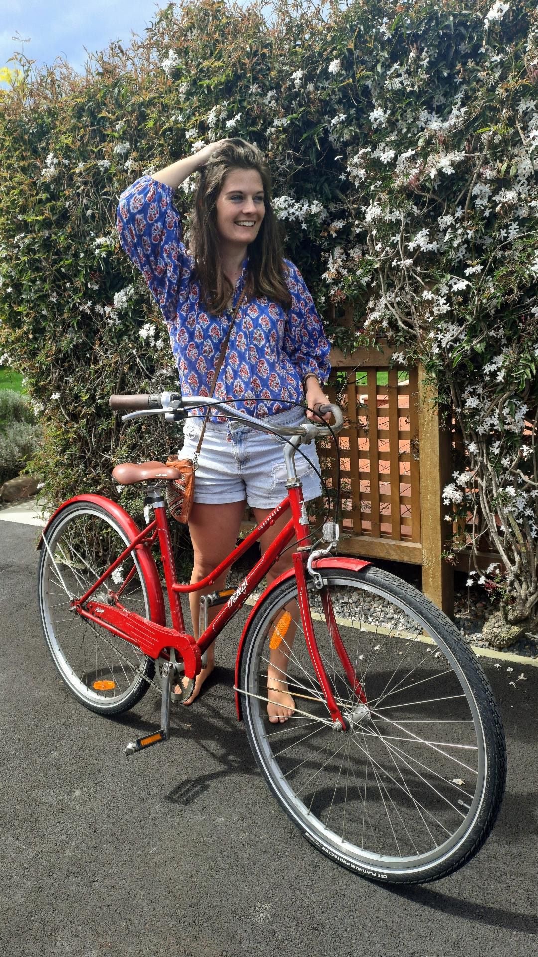 Handblock Print Straight Tops