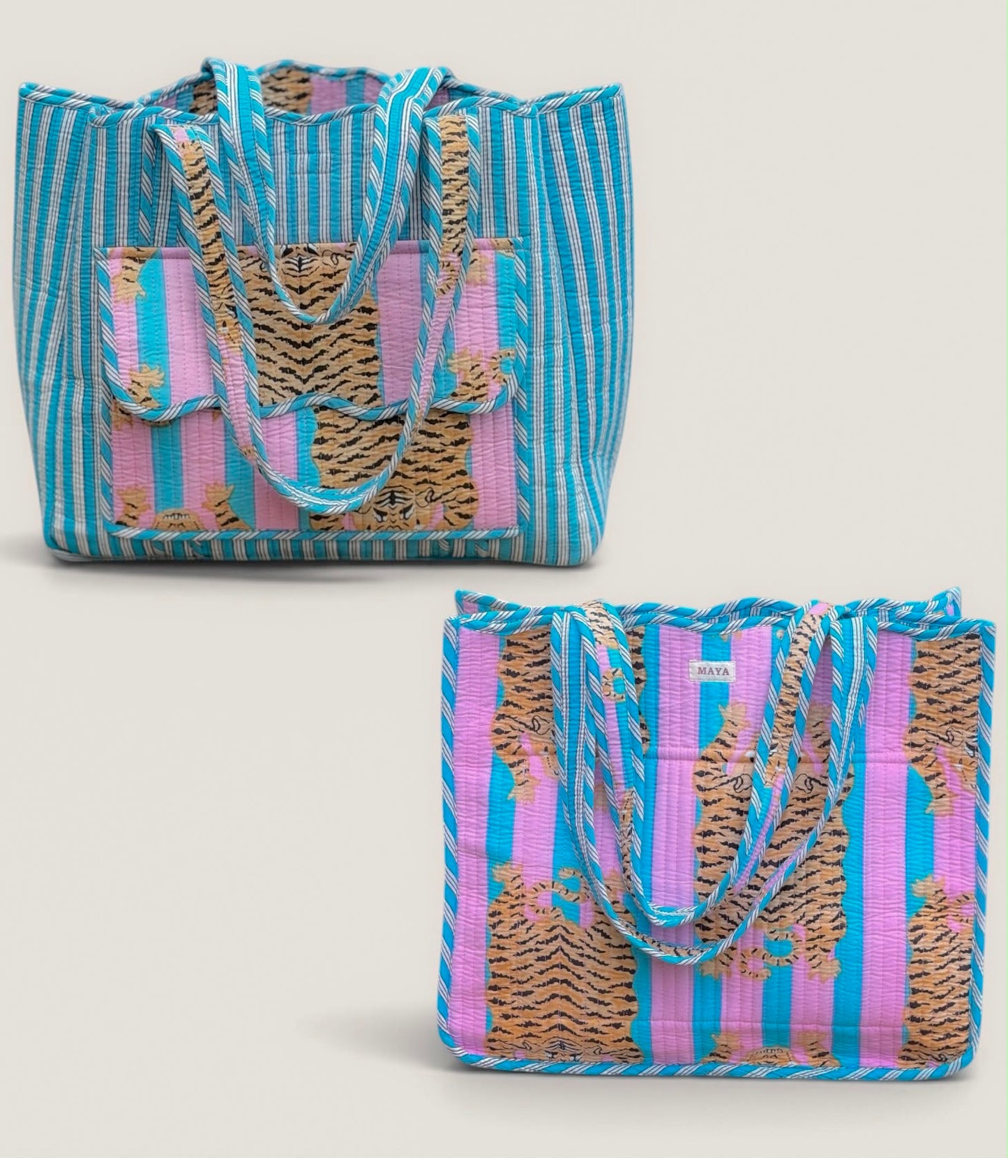 Reversible Scallop Totes - 6 Patterns
