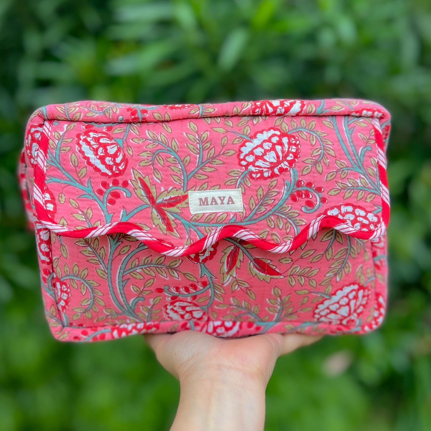 Washbags -  Shades of Pink (9 Patterns)