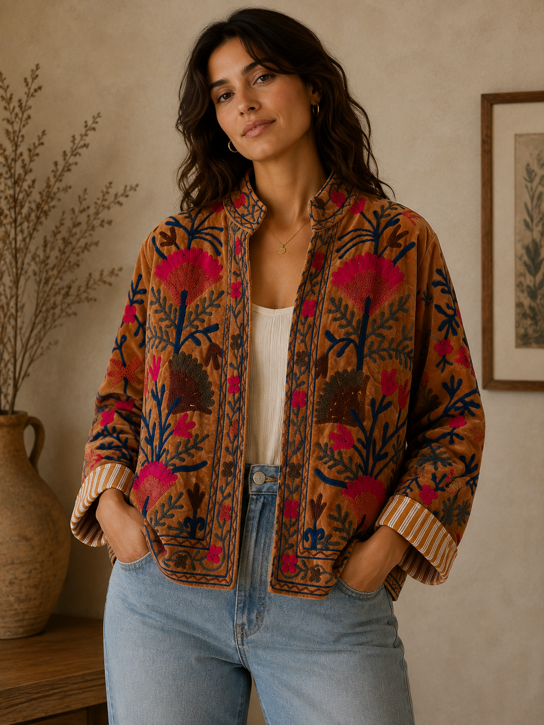 Suzzani Jacket - Rustic Beauty (4 Patterns)