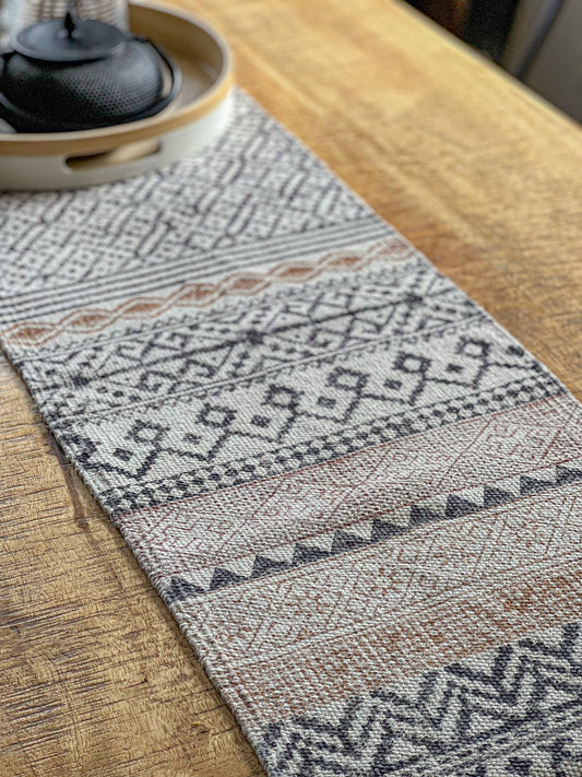 Kilim table Runner -  Pastel