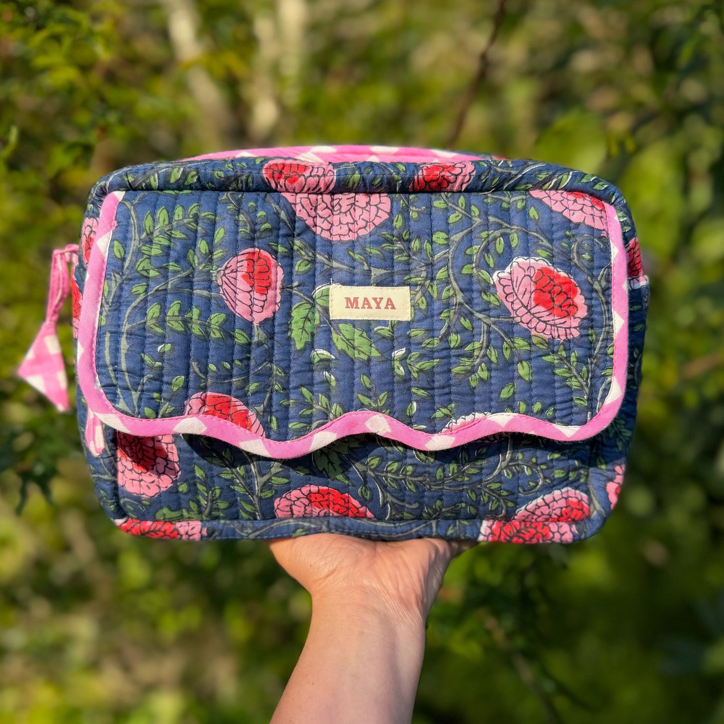 Wash Bags - Shades of Blue 2/2 (5 Patterns)
