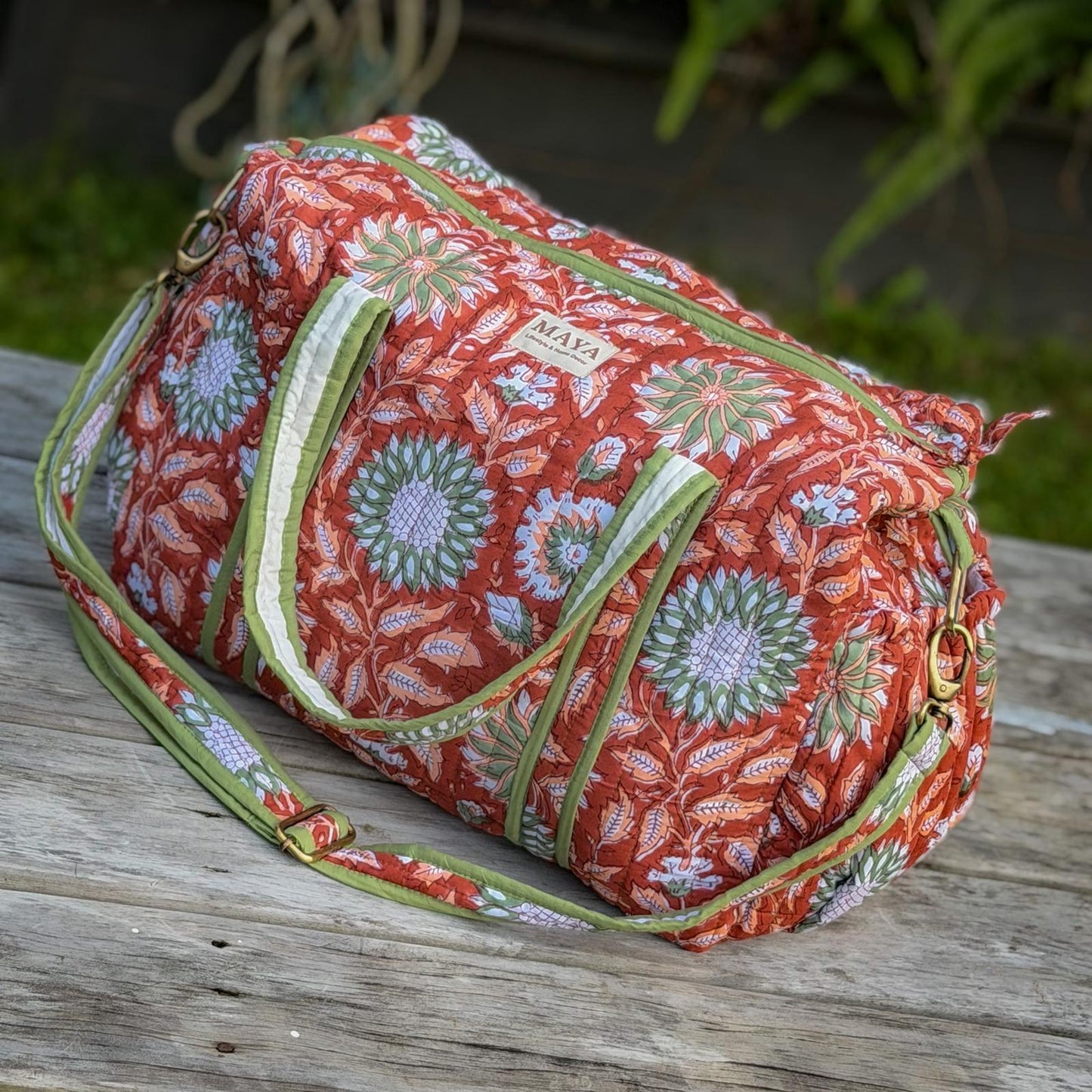 Weekender Bag - Rust Moss