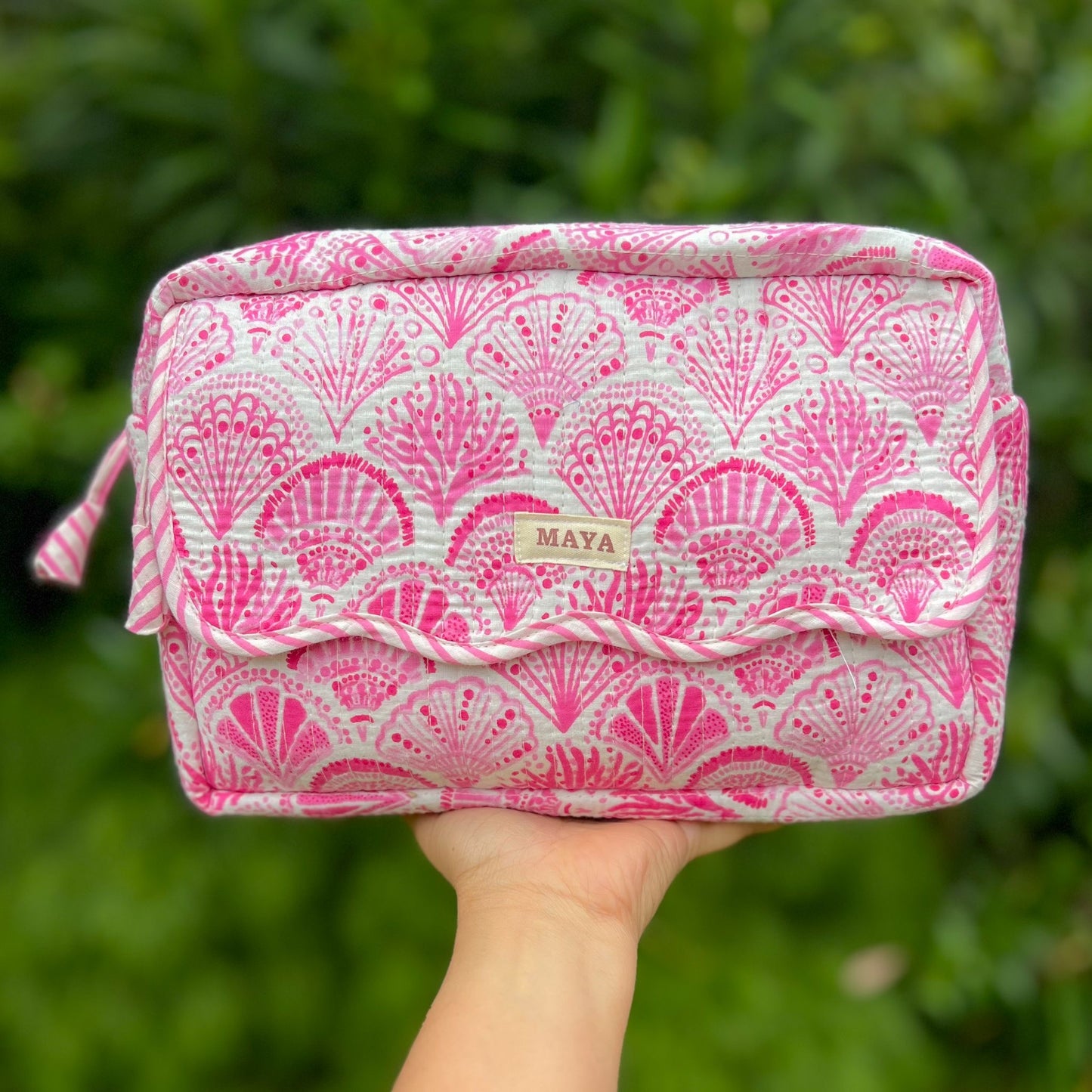 Washbags -  Shades of Pink (9 Patterns)