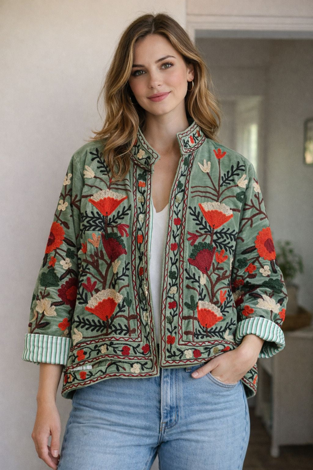 Suzzani Jacket - Gulbahar