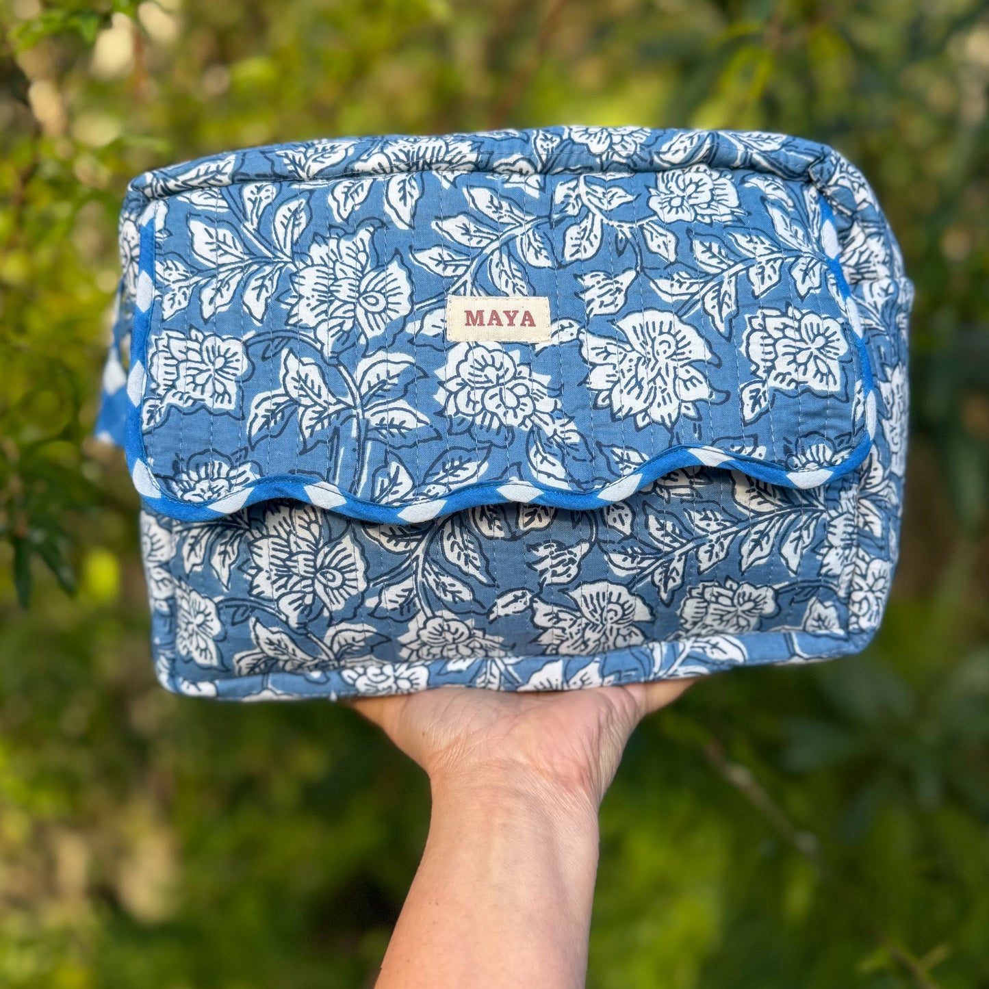 Wash Bags - Shades of Blue 2/2 (5 Patterns)