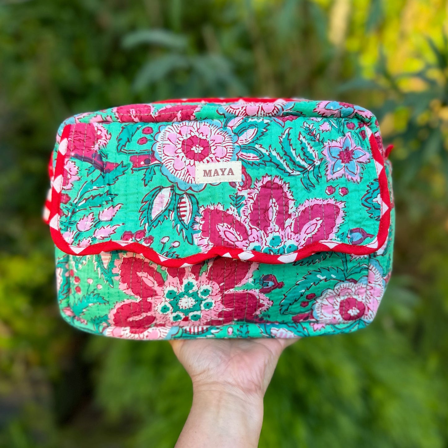 Washbags -  Shades of Green (8 Patterns)