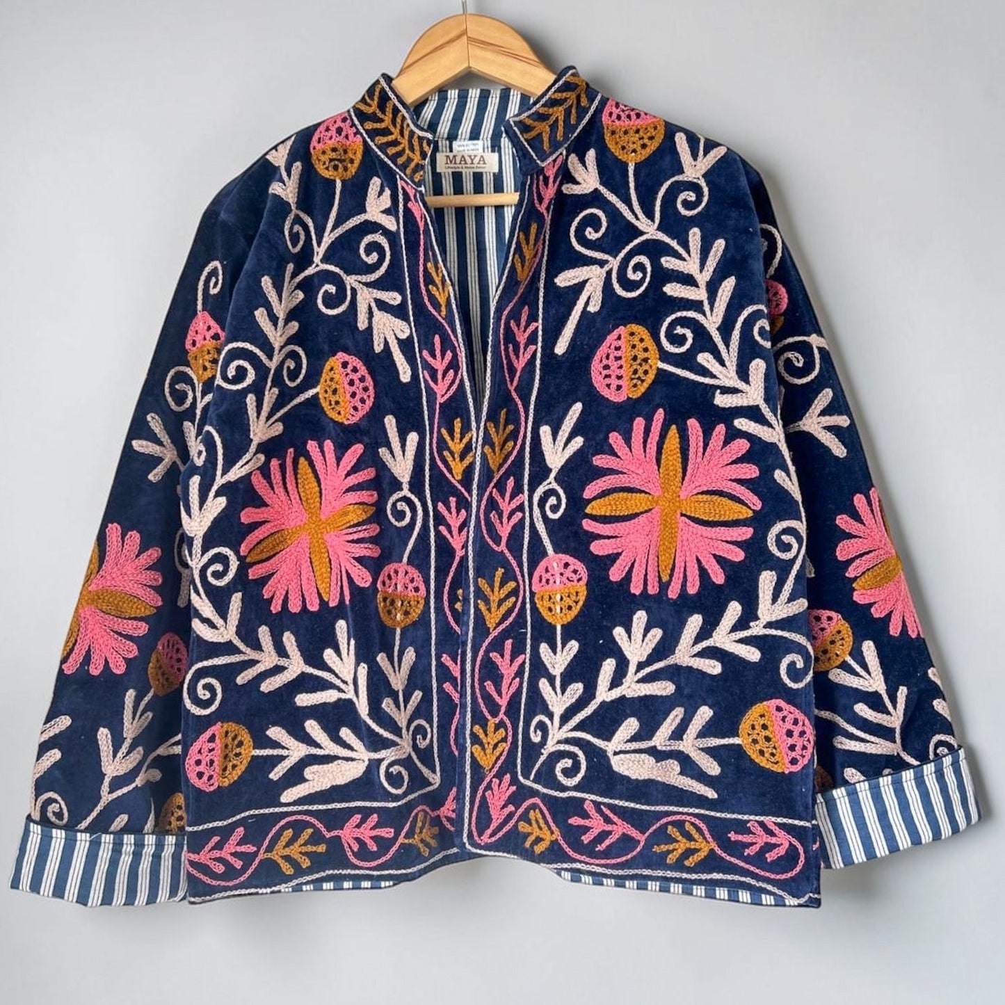 Suzzani Jacket - Twilight Garden
