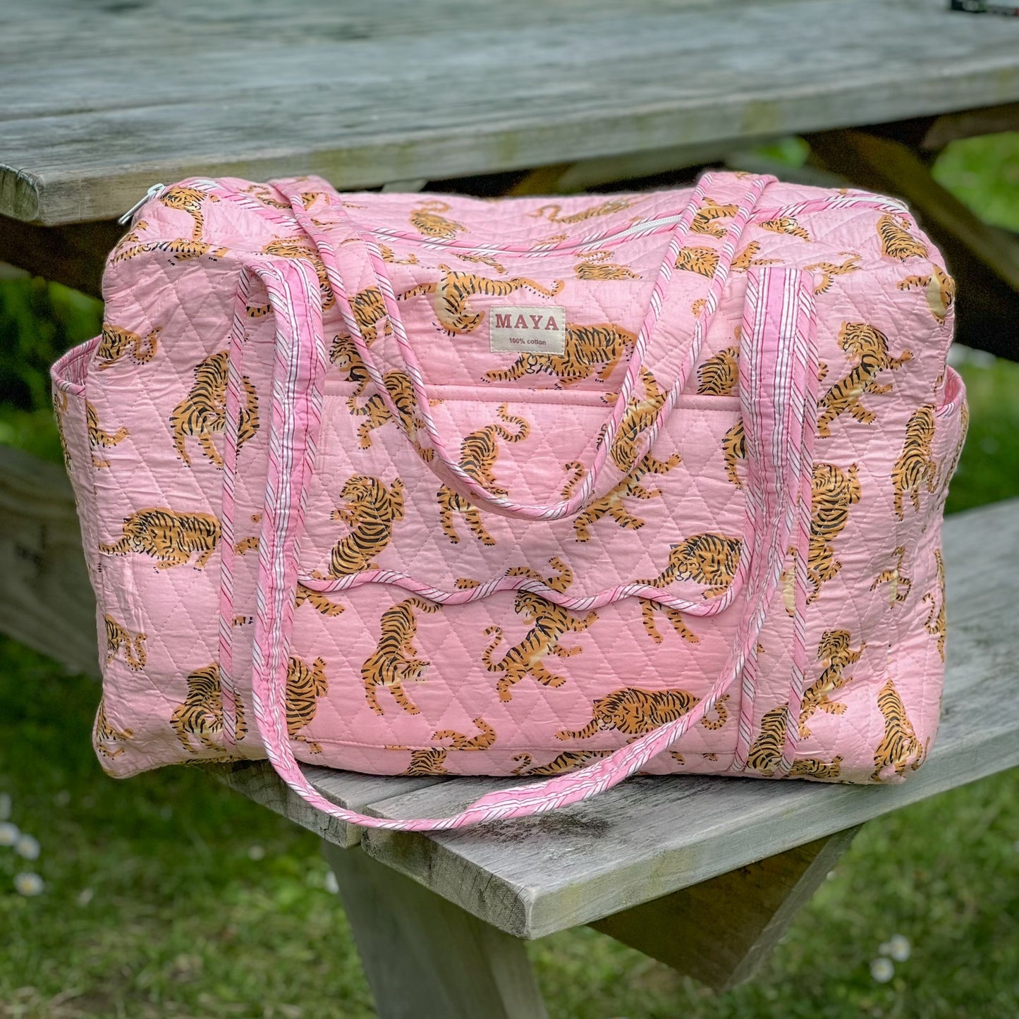 Weekender Bag - Wavy Pocket (7 patterns)