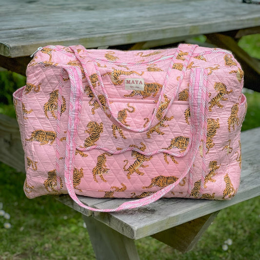 Weekender Bag - Wavy Pocket (7 patterns)