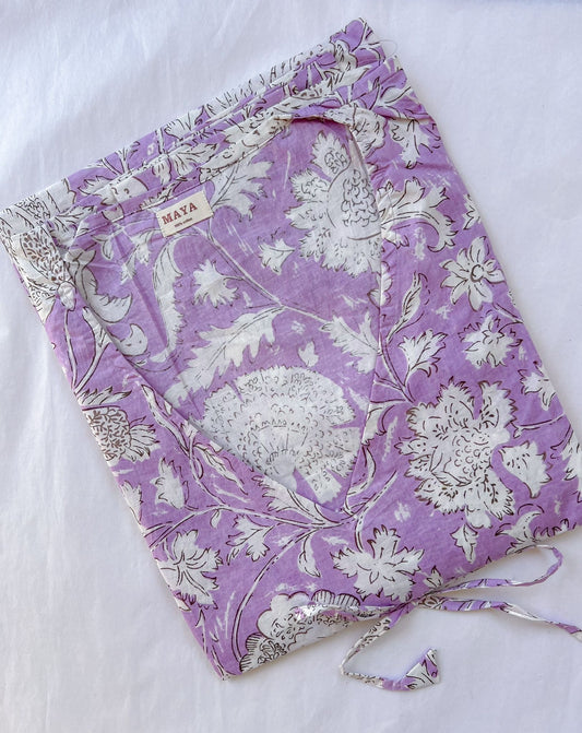 Cotton Kaftan - Lavendar