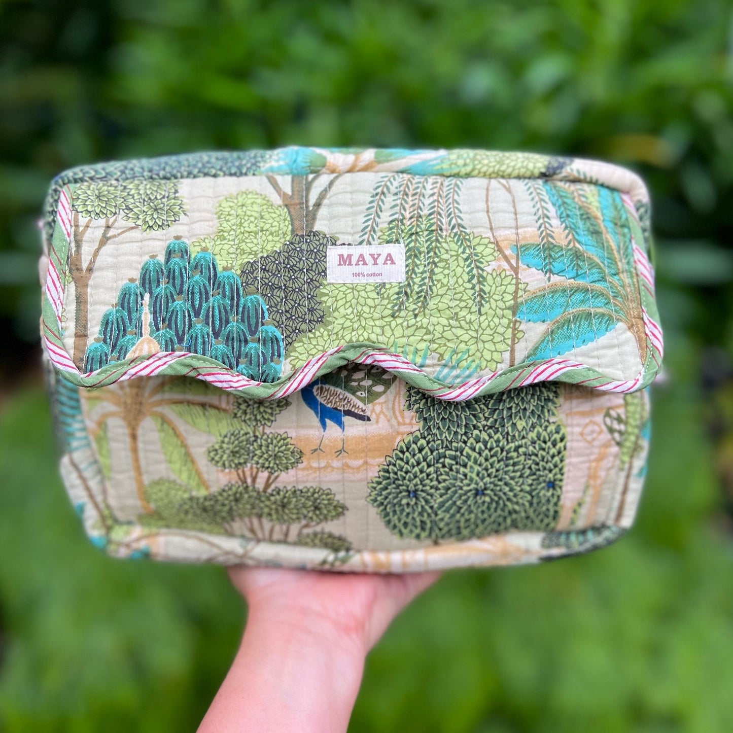 Washbags -  Shades of Green (6 Patterns)