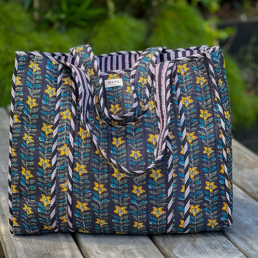 Reversible Totes - Red and Black (5 Patterns)