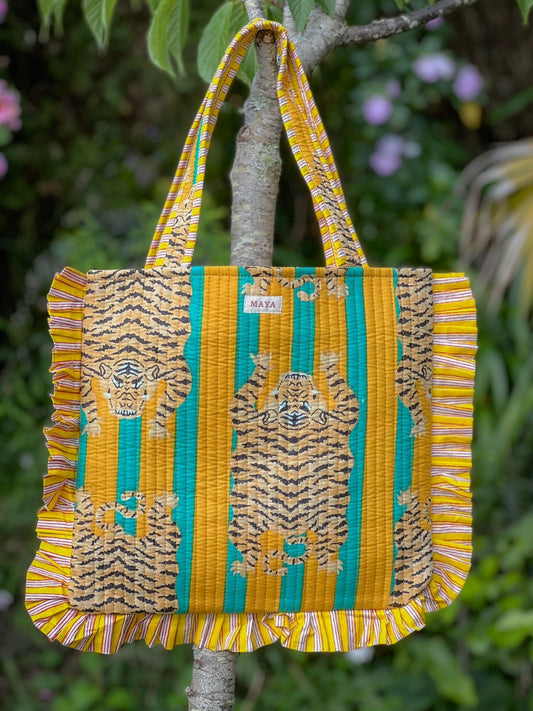 Quilted Frill Totes : Animal Series (6 Patterns)