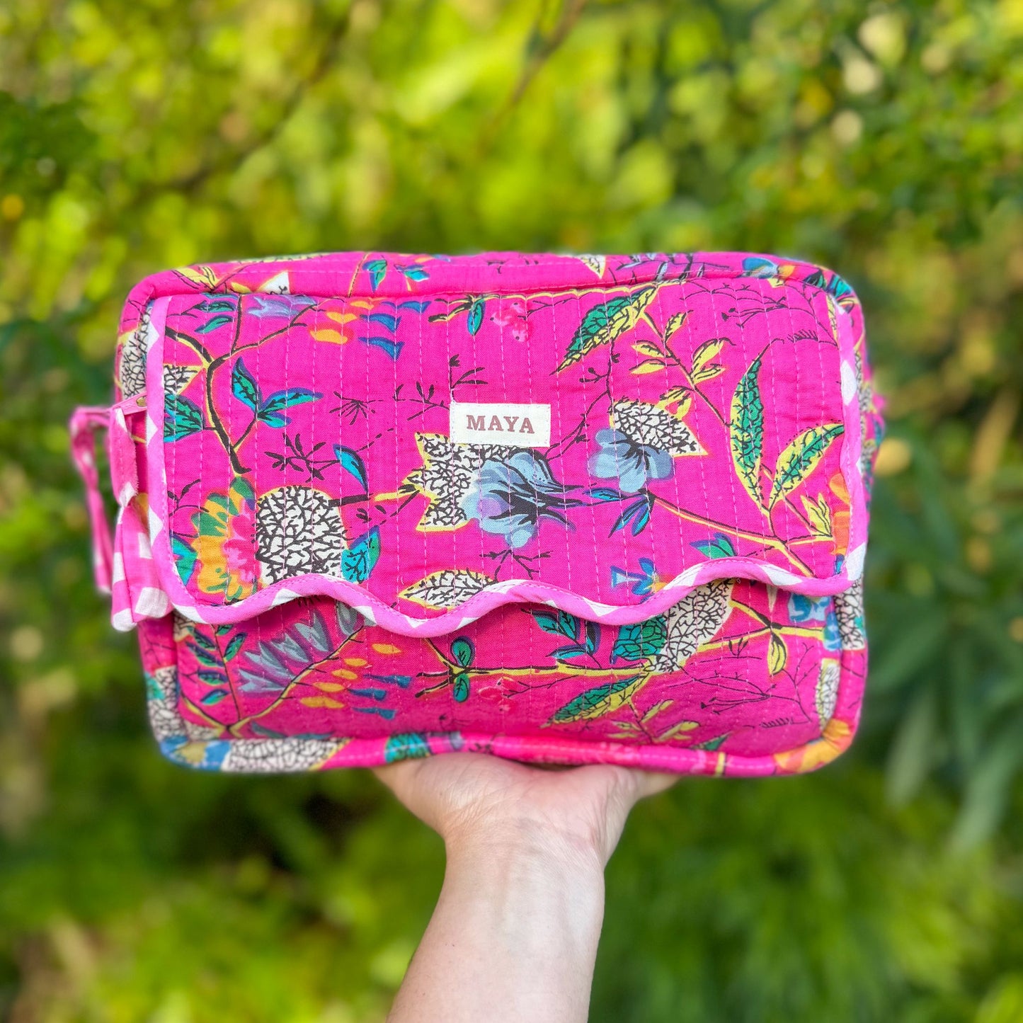 Washbags -  Shades of Pink/Purple (10 Patterns)