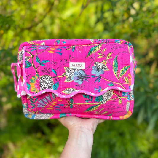 Washbags -  Shades of Pink/Purple (3 Patterns)