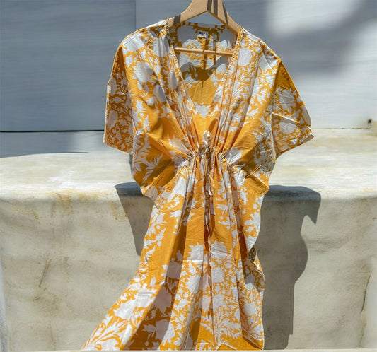 Cotton Kaftan - Sunshine