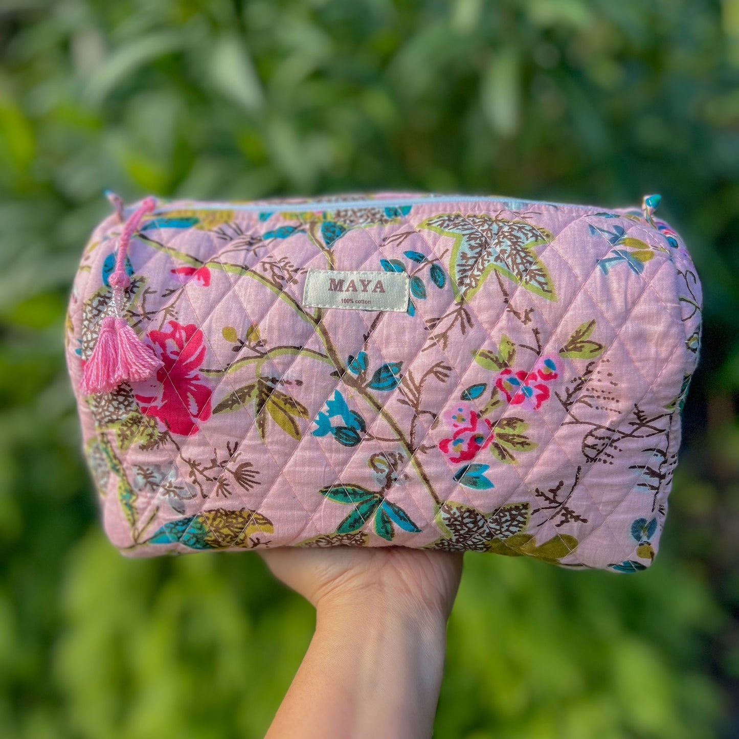 Toiletry Bags - Shades of Pink (5 Patterns) 2/2