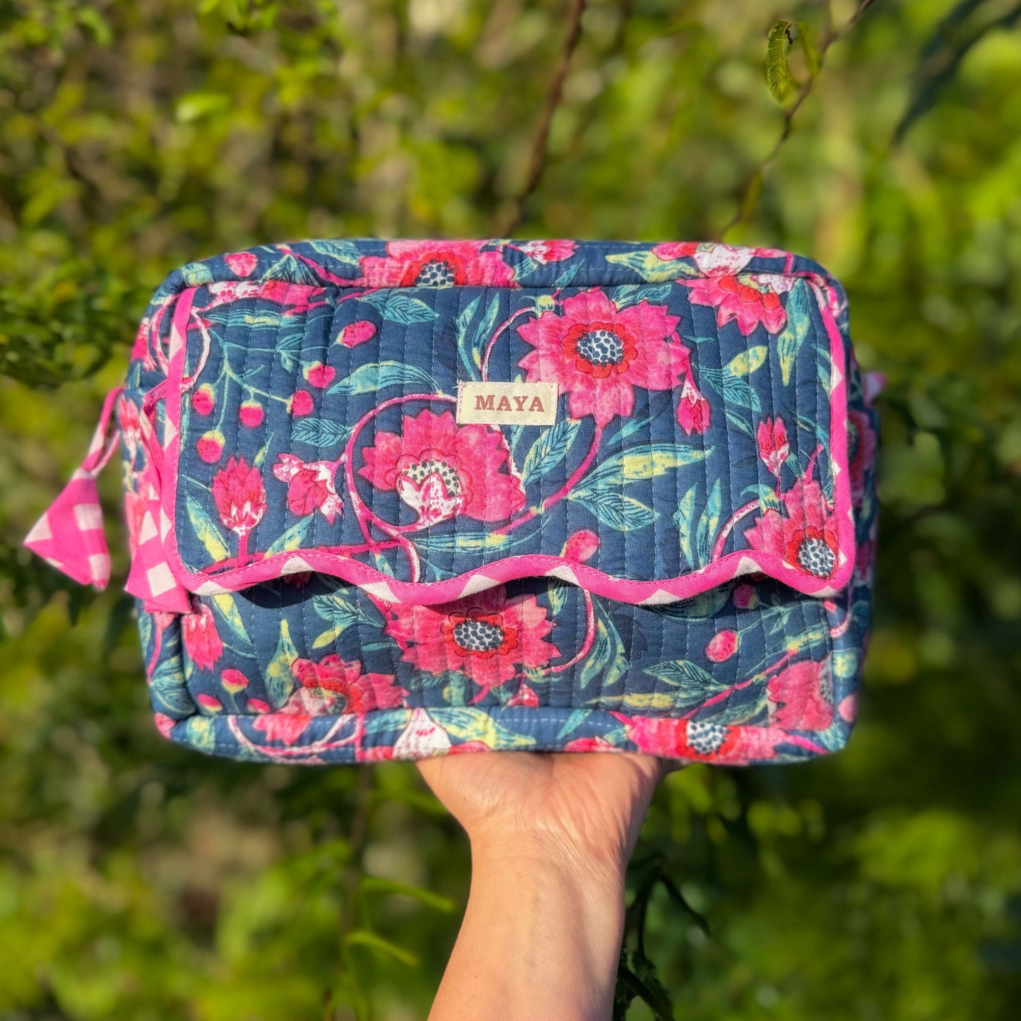 Wash Bags - Shades of Blue 2/2 (5 Patterns)