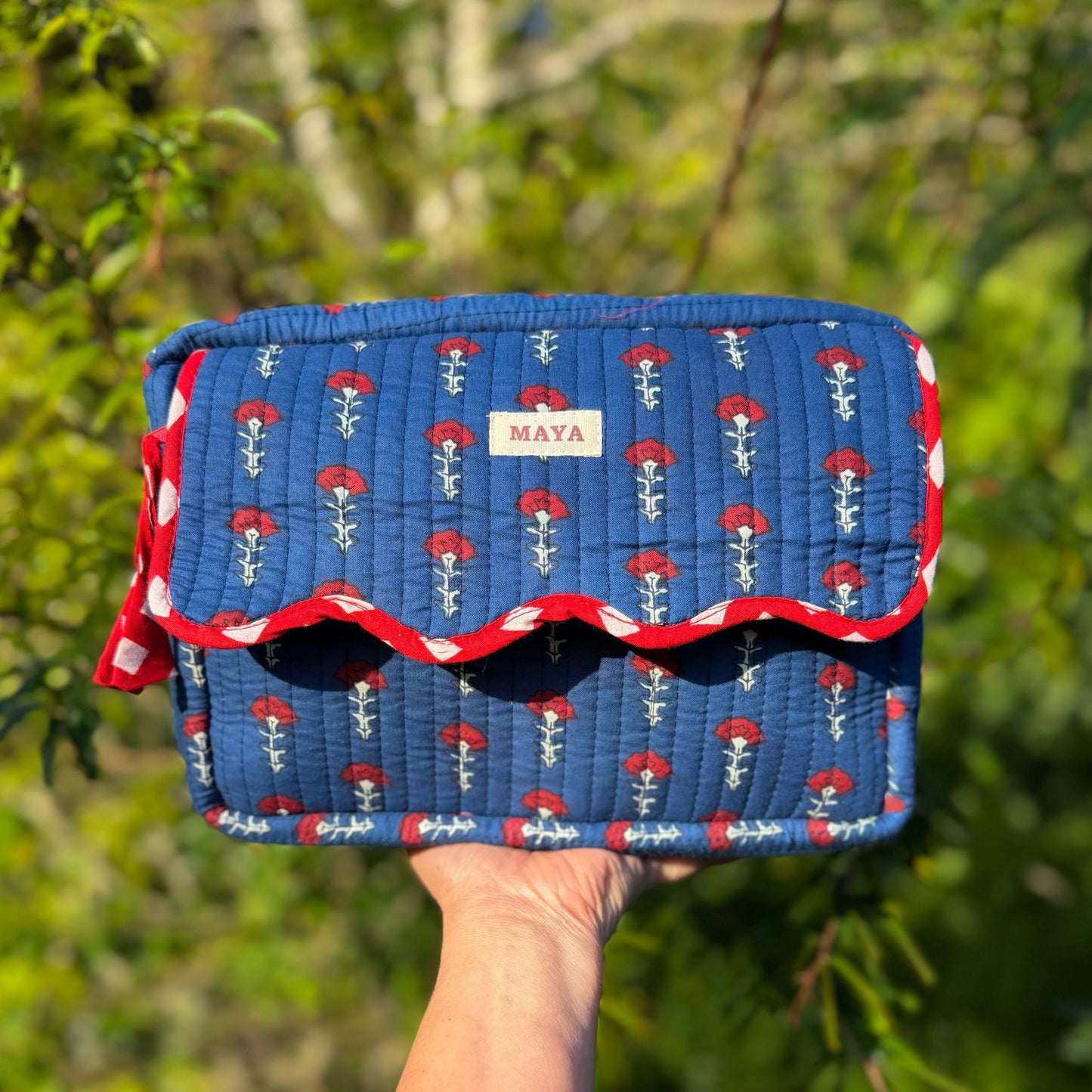Wash Bags - Shades of Blue 2/2 (5 Patterns)