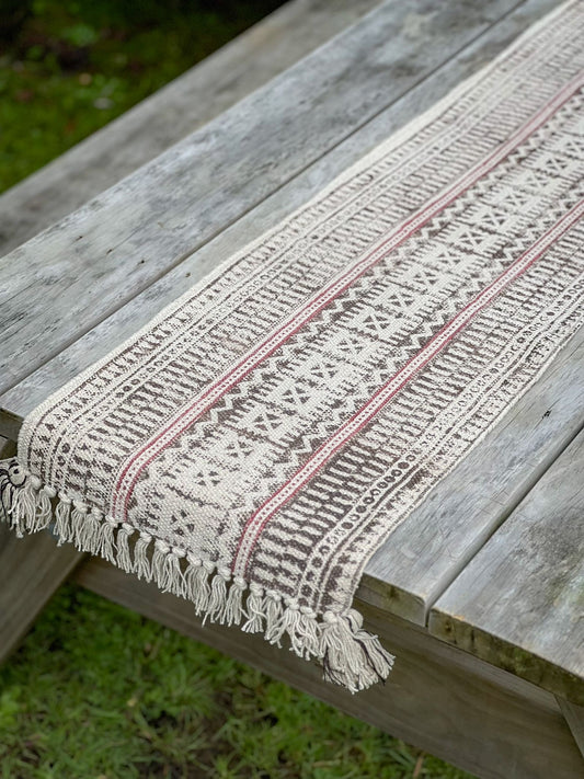Kilim Table Runner - Tribal Heritage